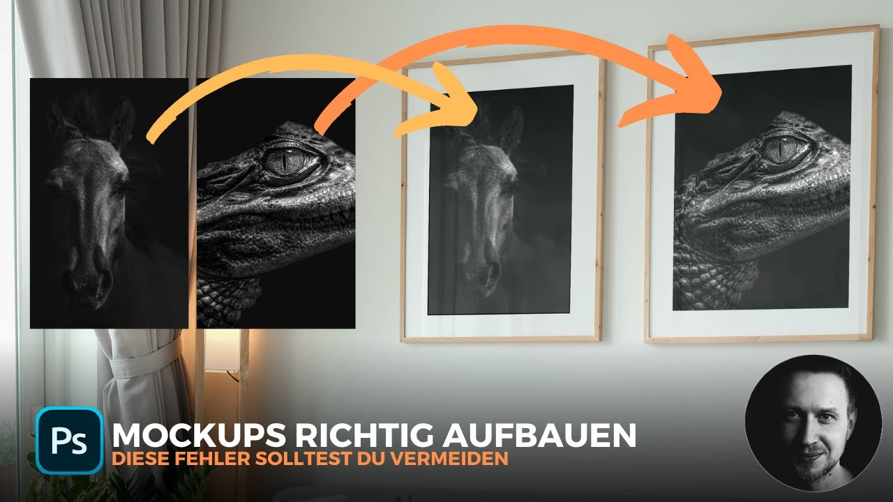 denke UNBEDINGT an diesen Punkt - Mockup richtig aufbauen in #Photoshop #RickMaschke