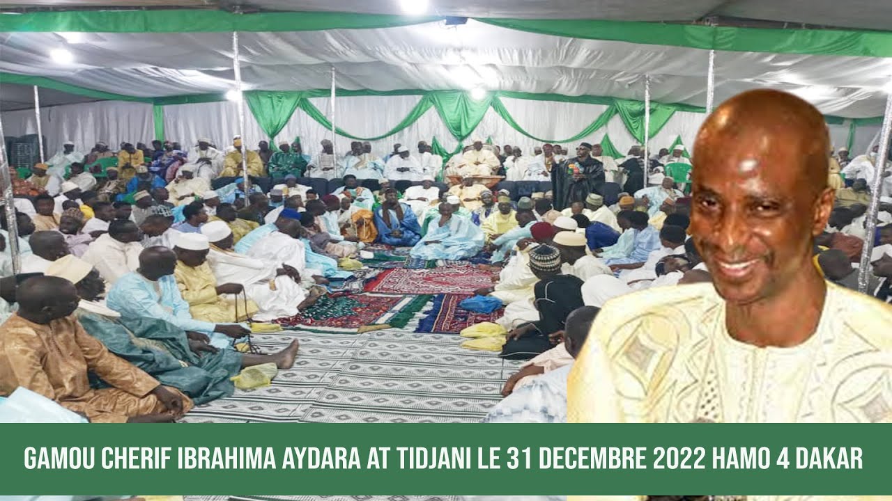 GAMOU CHERIF IBRAHIMA AYDARA AT TIDJANI HAMO 4 GEUDIAWAYE 24EME EDITION 2022