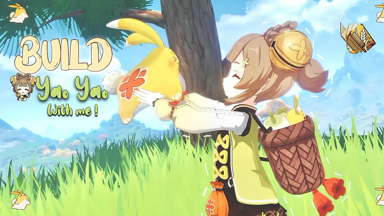 Build yao yao with me ! 𝜗𝜚⋆₊˚.”🍵🎋..| cozy Genshin gameplay|