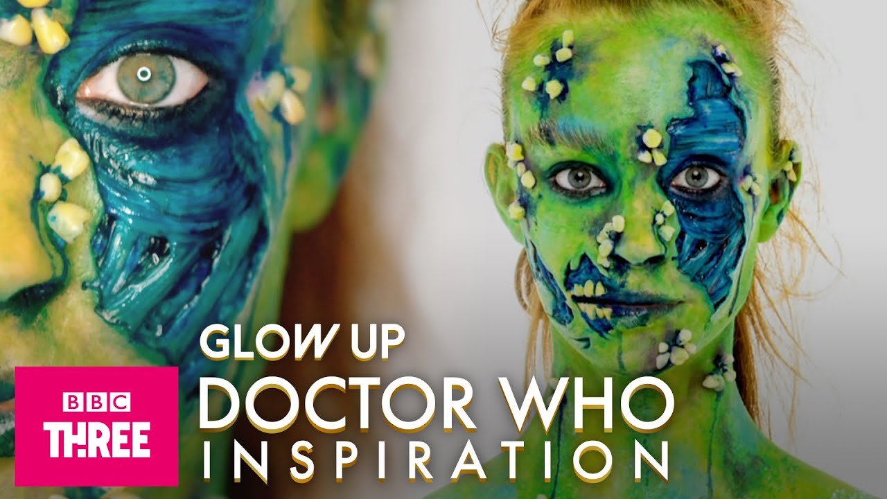 Doctor Who Inspired Alien Make-Up | Glow Up Time-Lapse Tutorial