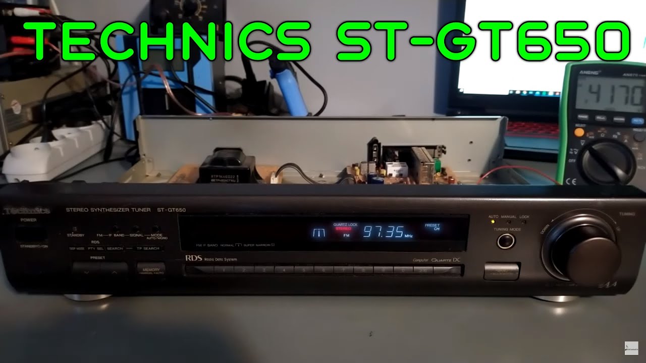 TECHNICS ST-GT650 - pomiary
