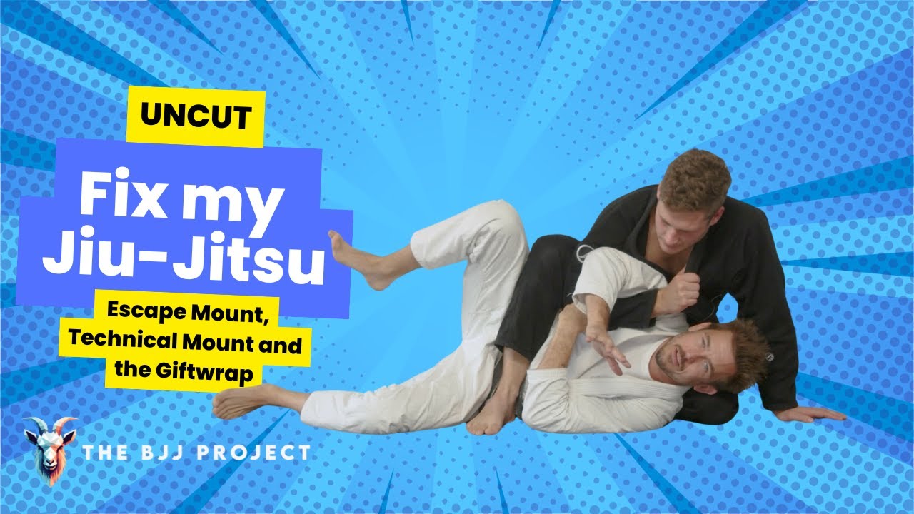 Escape Mount, Technical Mount and The Giftwrap: Fix My Jiu Jitsu #bjj #bjjtechnique #savewilliam