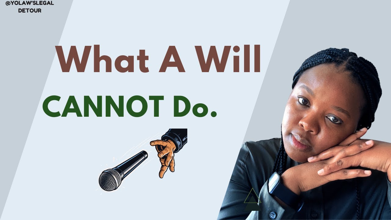 What A Will Cannot Do | Estate Planning in South Africa