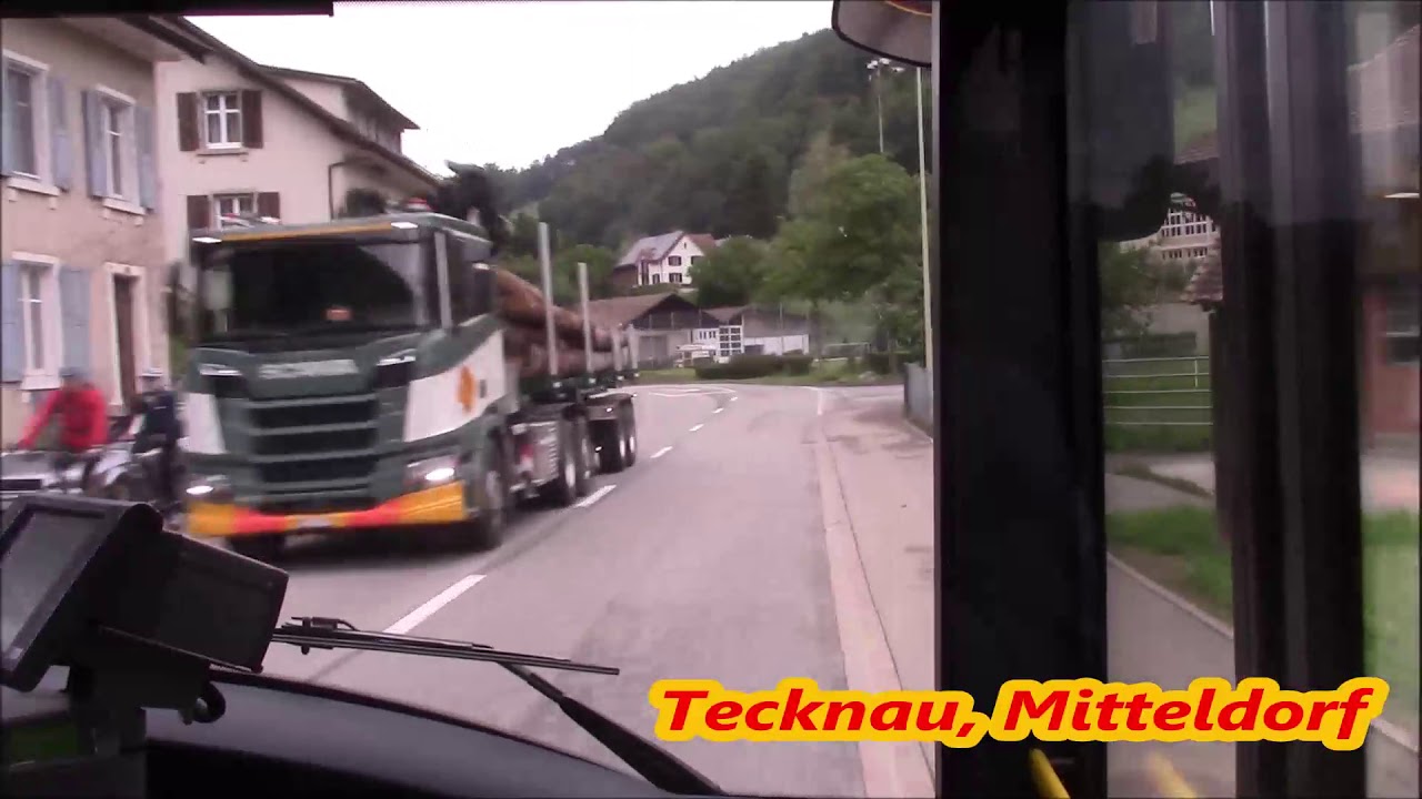 Buslinie 103 von Gelterkinden nach Oltingen