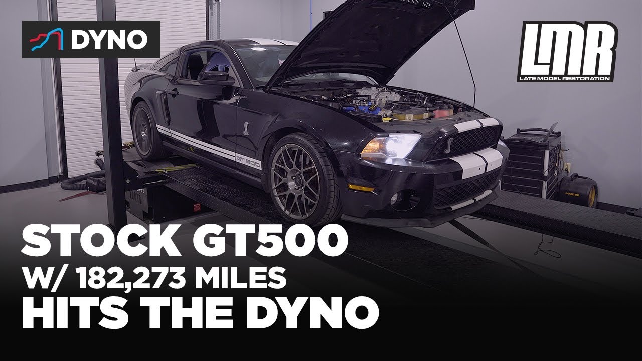 How Much Power Will A 2012 Shelby GT500 Mustang with 182,271 Miles Make?