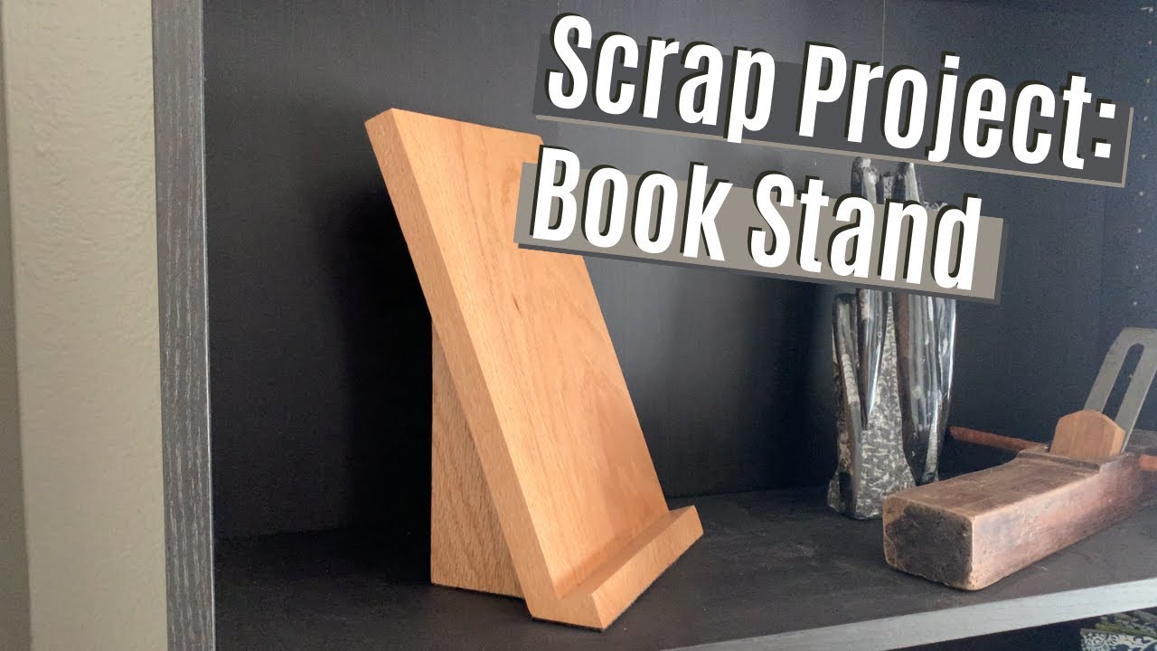 Scrap Wood Project: Book Stand