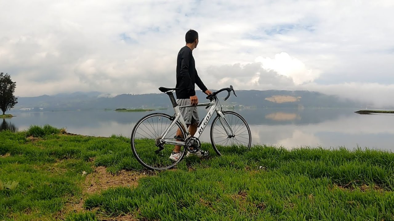 Como es el Embalse Del Mu&ntilde;a en Sibat&eacute;?. Dia en Bicicleta.