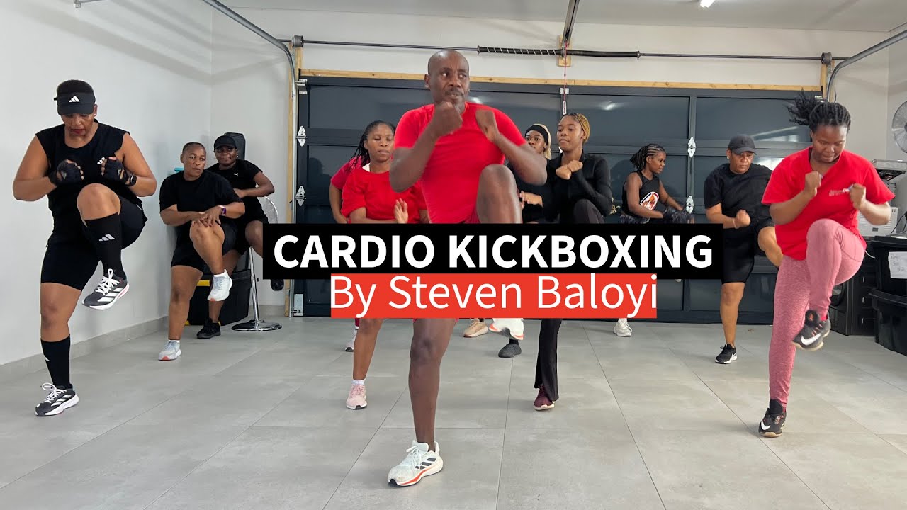 Cardio Kickboxing with Steven Baloyi @aeroboxsa @AeroFitSA 