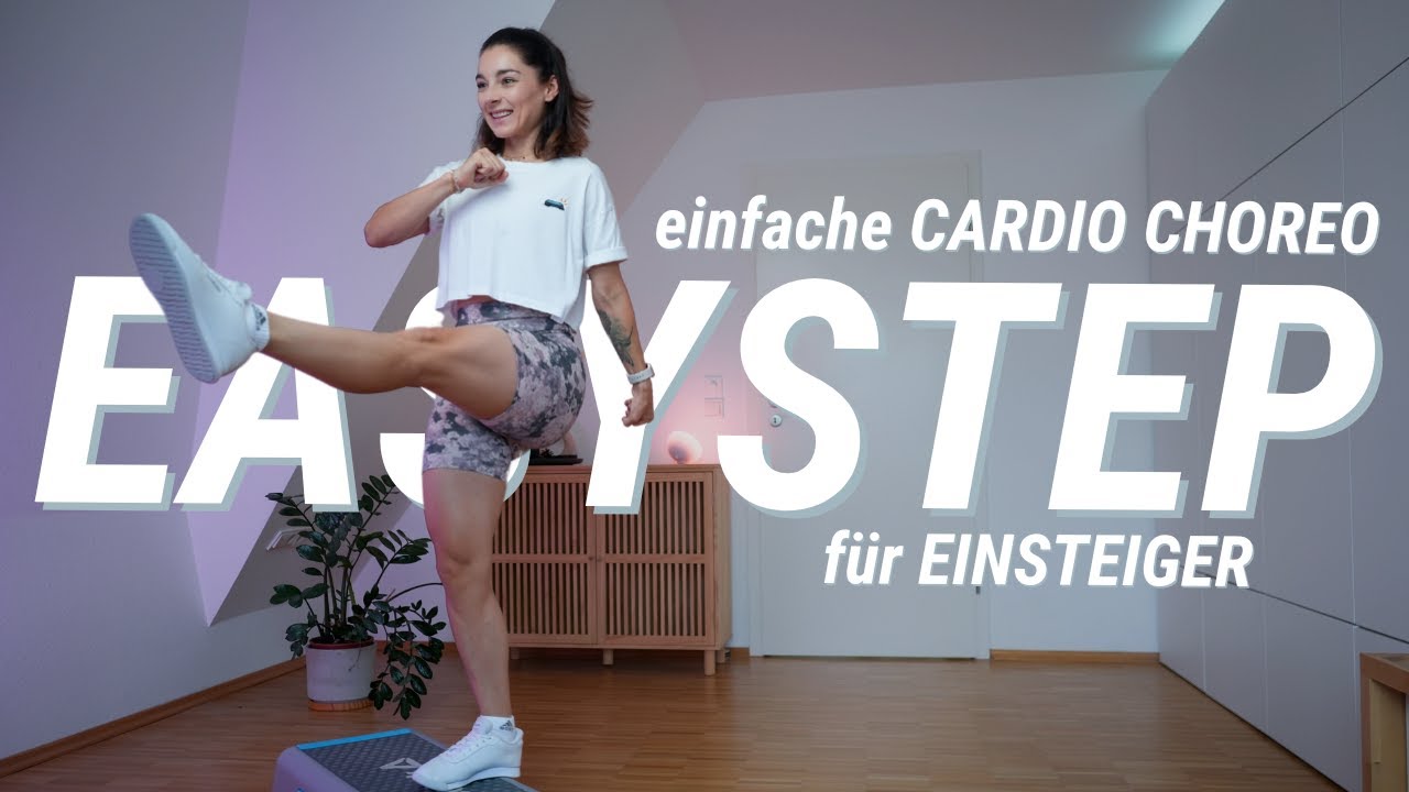 Step Aerobic Choreografie für Einsteiger | Cardio Choreo | 40 Min | 125 bpm