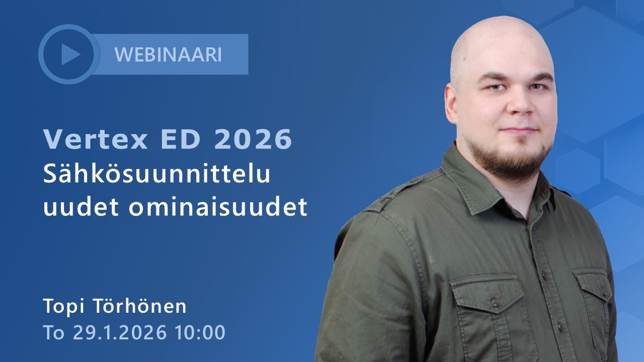 Vertex ED 2026 uudet ominaisuudet