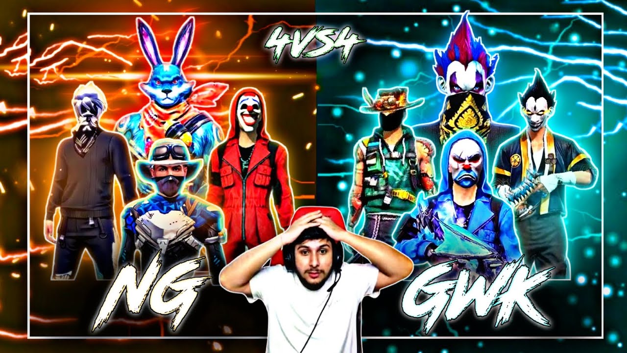 NG VS GWK BEFORE FINAL MATCHES🥵⚡| 4VS4 | #freefire #nonstopgaming #4vs4