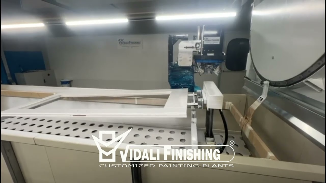 VIDALI FINISHING – Robot di Verniciatura Centurion_I Orizzontale con Scanner Laser 3D