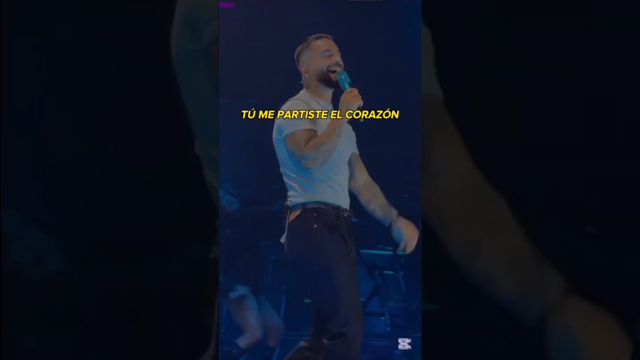 T&uacute; me partiste el coraz&oacute;n #maluma