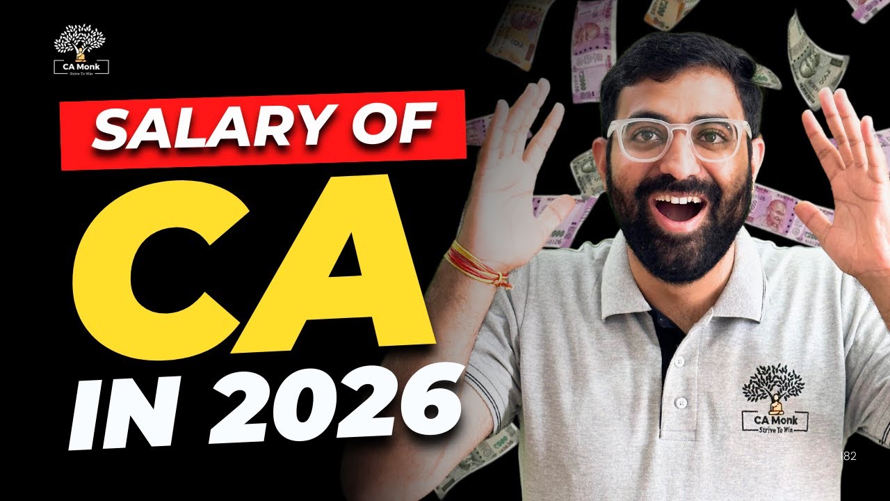 Salary of CA 2026 🤯!