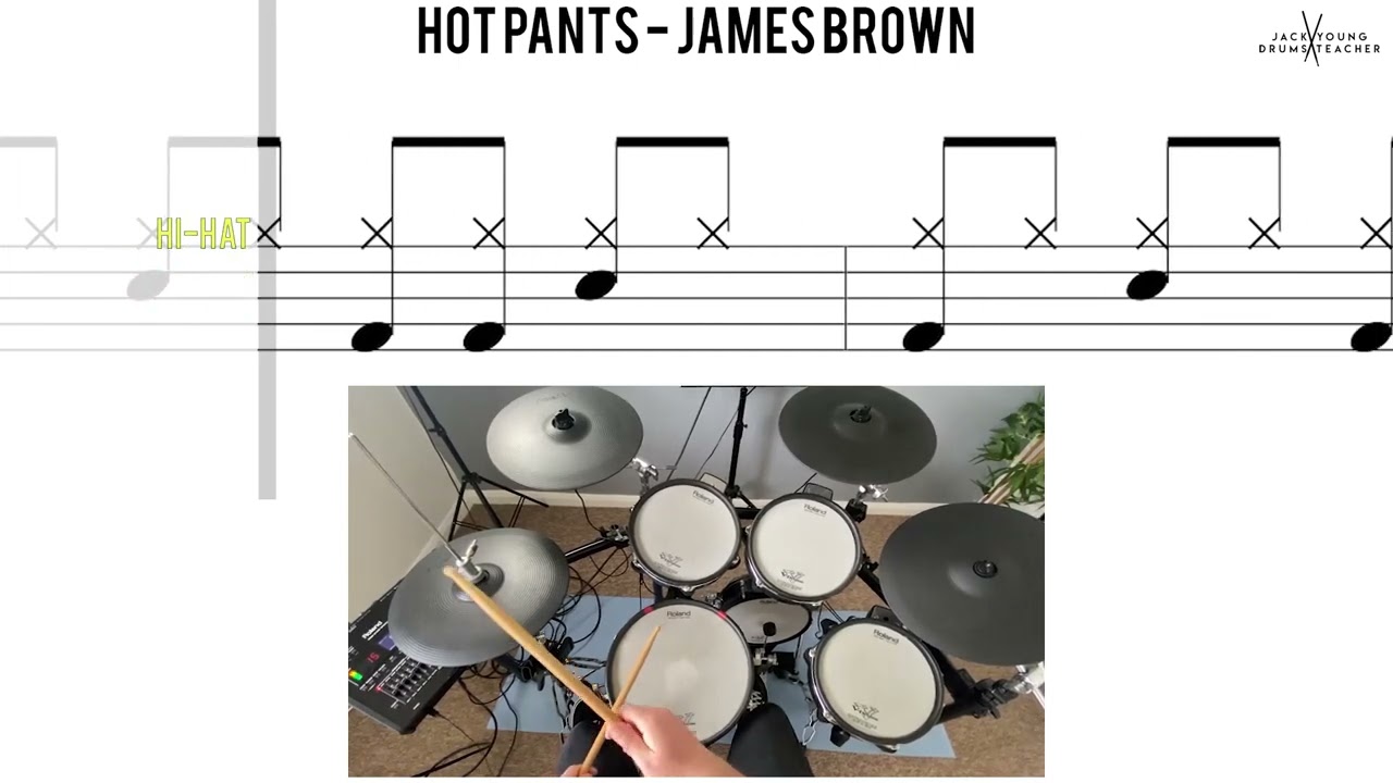 How to Play 🥁   Hot Pants   James Brown