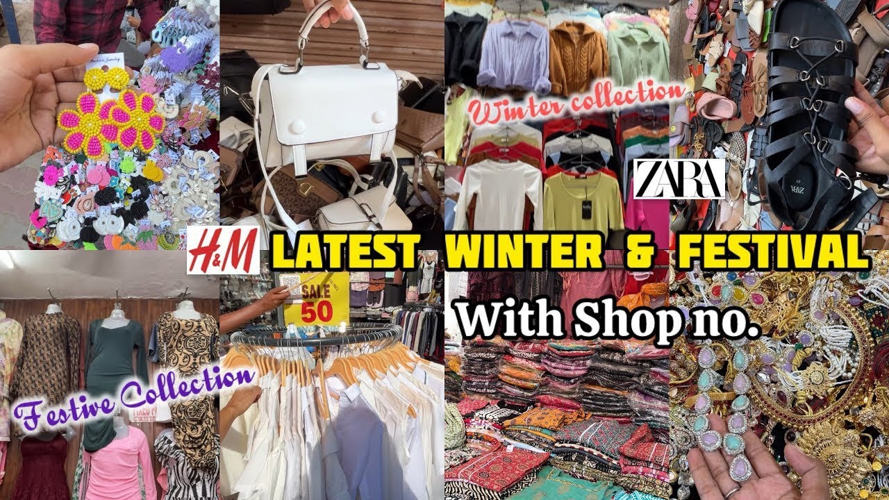 Sarojini Nagar Market Vlog : Latest Winter & Festive Collection | 2024 | Nishu Aggarwal