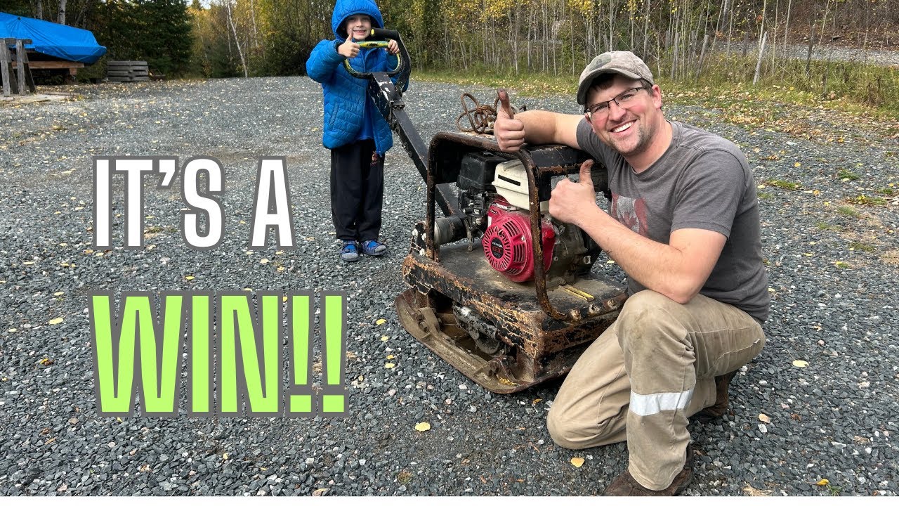 Plate Compactor repair PT2 | Auction WIN!!!!