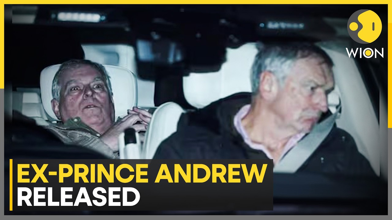 Epstein Files Probe: Former Prince Andrew Released from Custody | WION