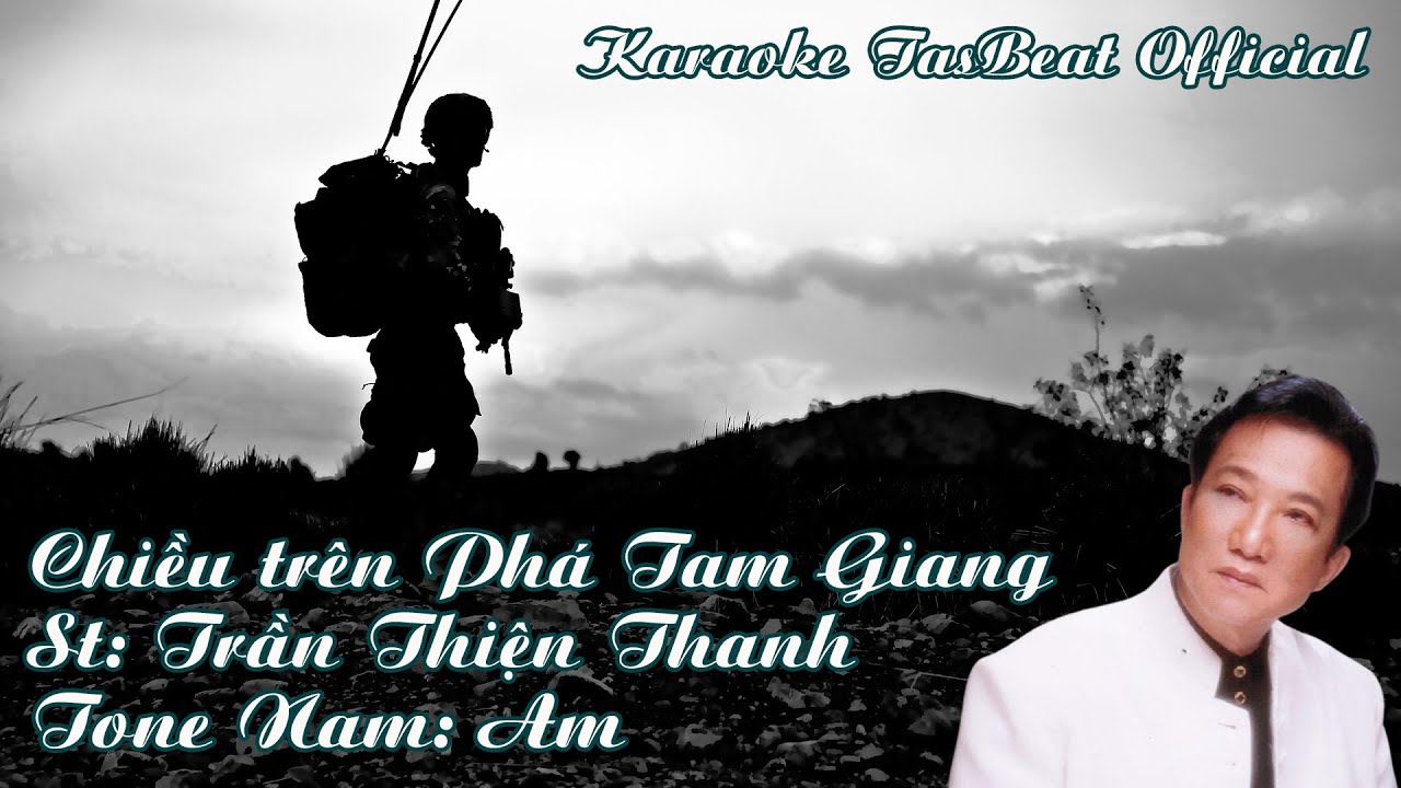 Karaoke Chiều Trên Phá Tam Giang (Version 2) - Tone Nam | TAS BEAT