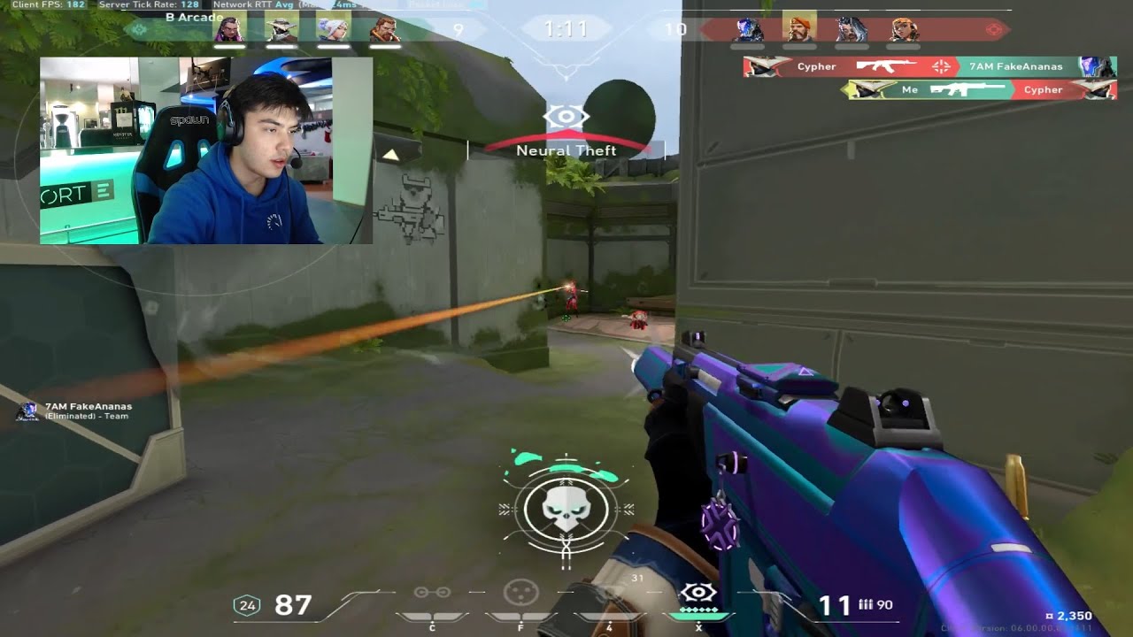 MVP! NATS INSANE CYPHER VALORANT RANKED GAMEPLAY [Full Match VOD]