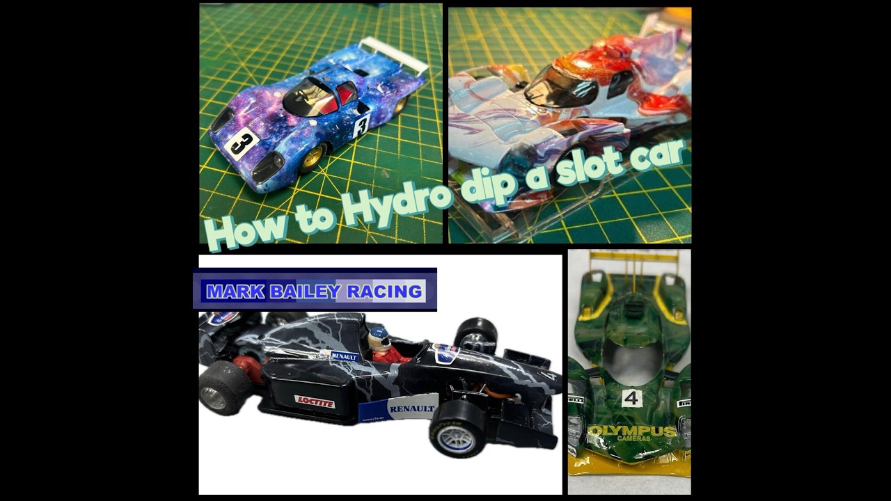 Hydro Dipping a slot car