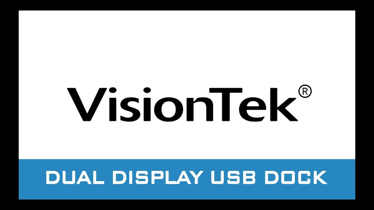 Incomar Services VisionTek VT1000 Universal Dual 2K USB Dock