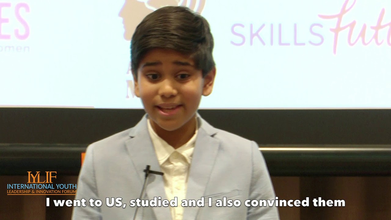 Innovation in education - Aditya Pachpande at IYLIF 2018