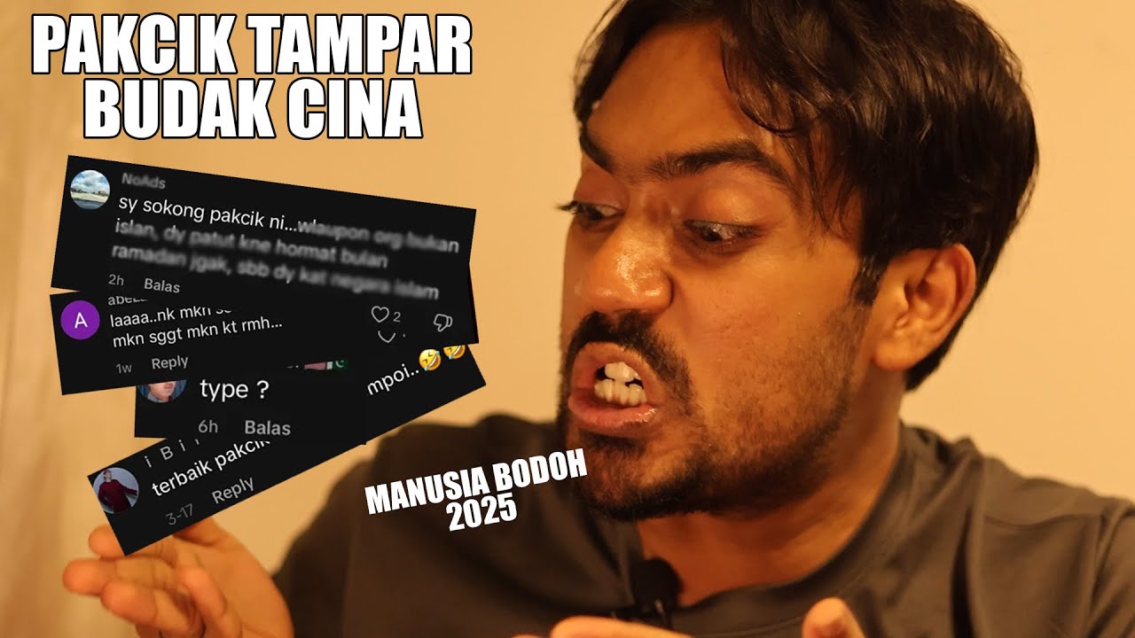 Pakcik Tampar Budak Cina Tak Puasa? KOMEN BODOH REACTION