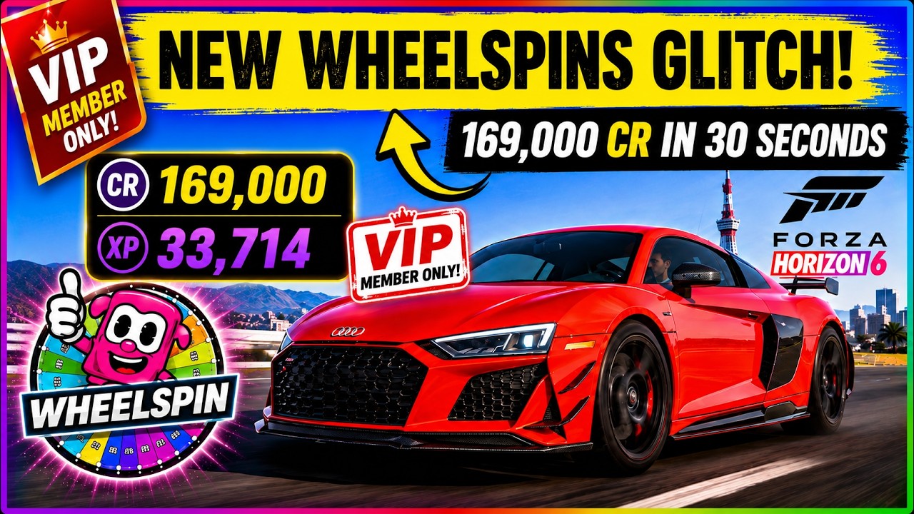 *NEW* Forza Horizon 6 Money Glitch! Get Unlimited Credit in seconds | 2026