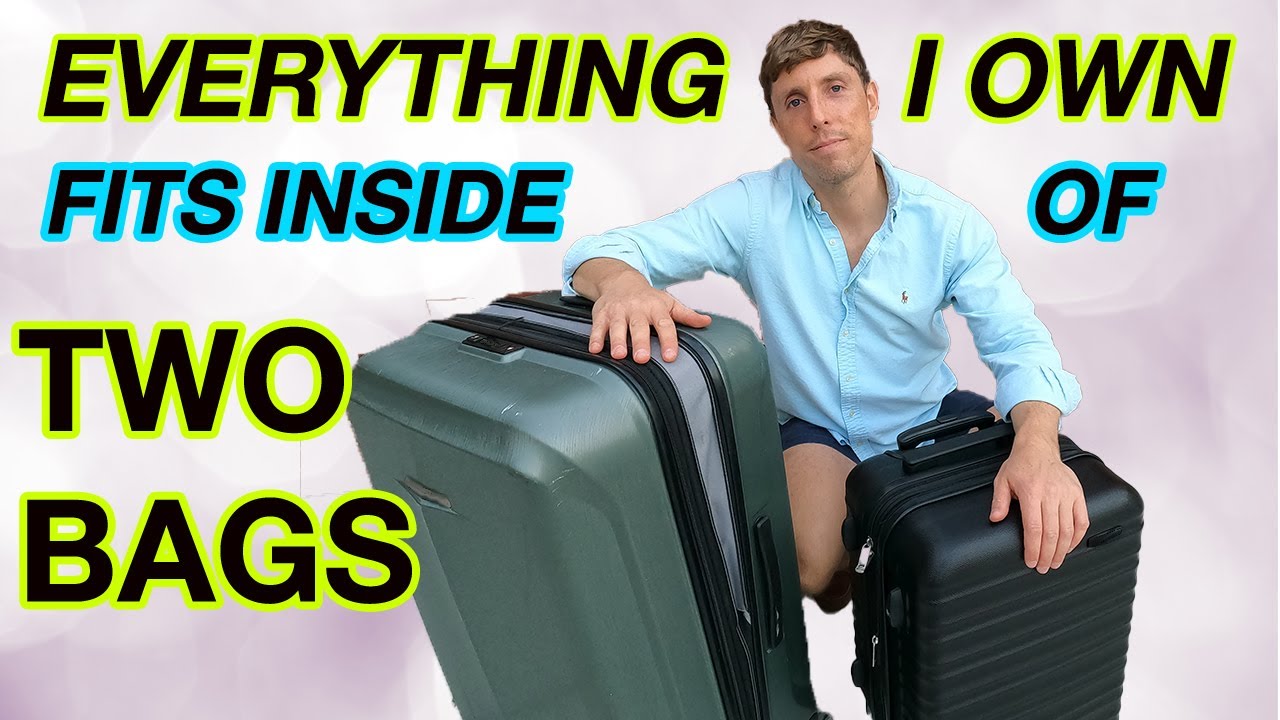 EVERYTHING I OWN is in TWO BAGS: Boosting my mental health with simplicity & freedom of mind