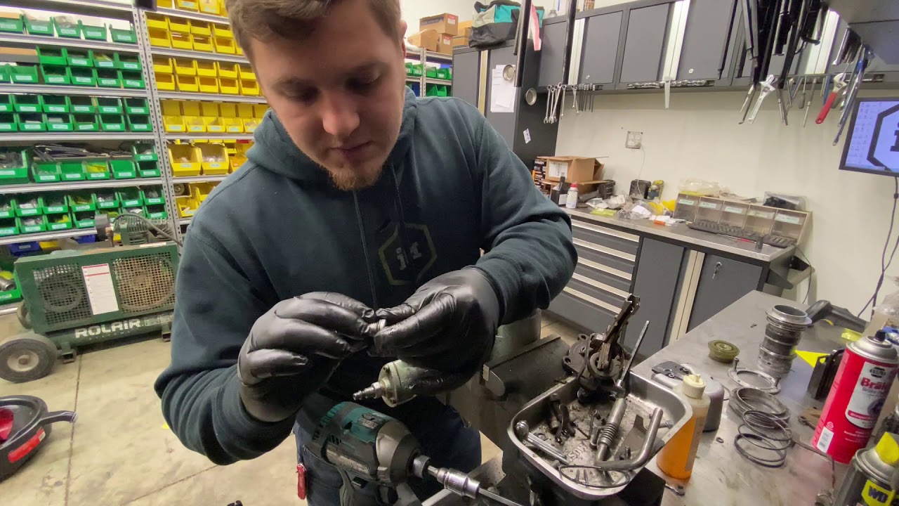 NR83 BODY REPLACMENT ON HITACHI NAIL GUN