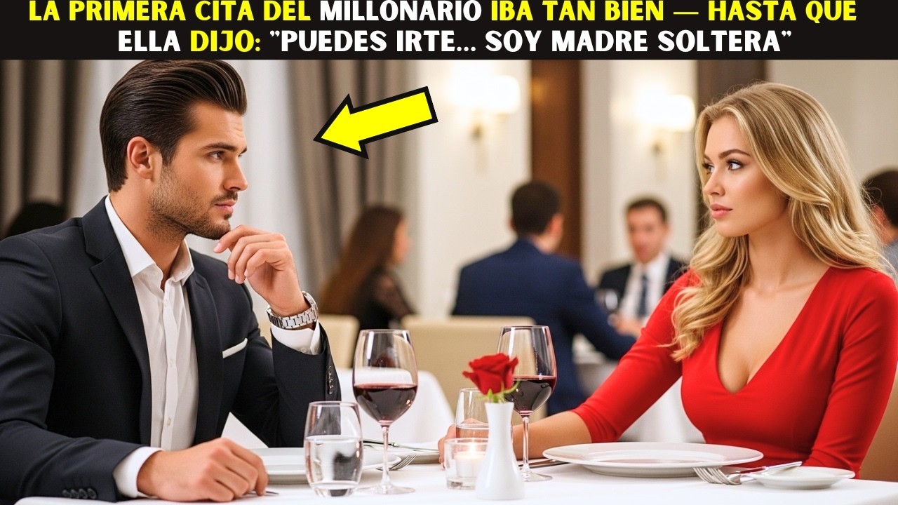 La primera cita del Millonario iba tan bien — Hasta que ella dijo: 