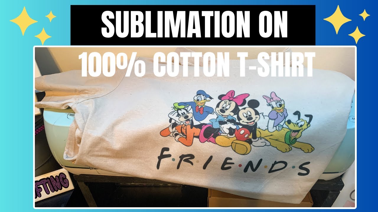 Sublimation on 100% cotton| Sublimate spray| Does it really work?