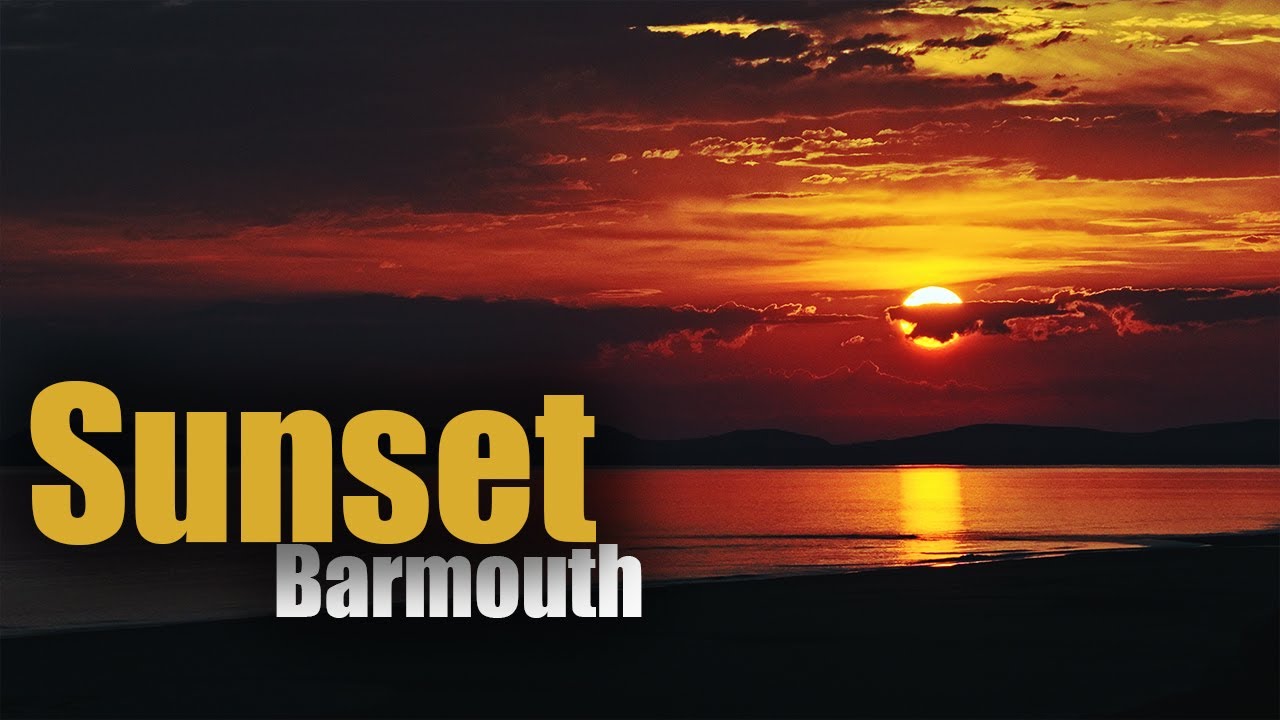 Sunset Barmouth Wales.