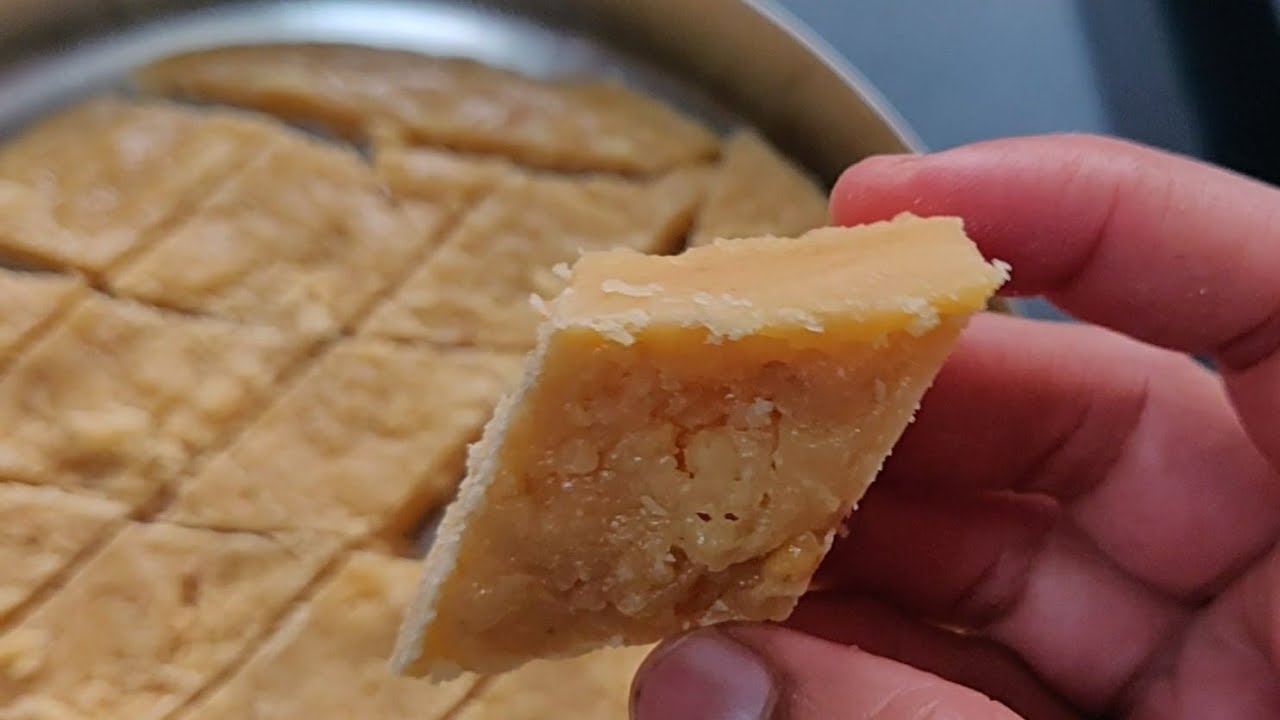 ದೀಪಾವಳಿ ಸ್ಪೆಷಲ್ ಬೇಸನ್ ಬರ್ಫಿ !! Besan Burfi , Diwali Special Sweet