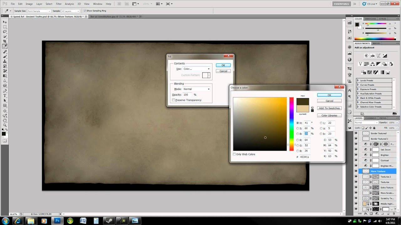 Speed Art - Digital Forgery - FringePC
