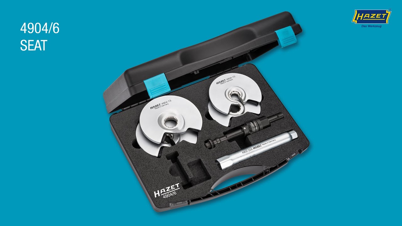 HAZET 4904/6 &raquo;SEAT&laquo; Universal inside spring vice set | Universal Innenfederspanner Satz
