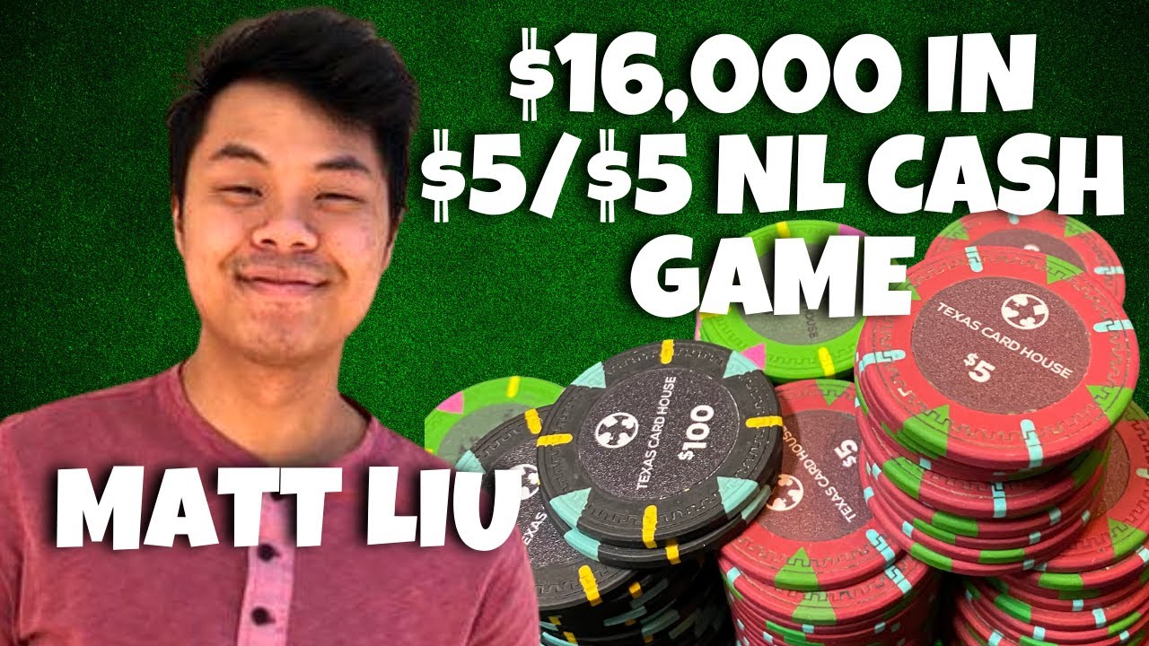 Мэтт Лю выиграл $16 700 в кэш-игре по безлимитному холдему со ставками $5-$5