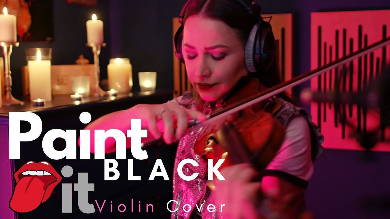 Paint it Black - Violin BaRock Cover by Rusanda Panfili