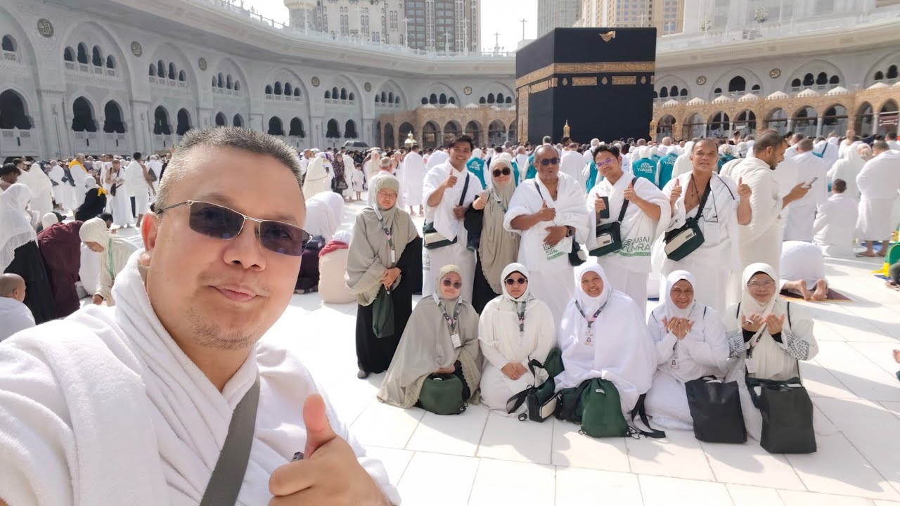 MEDAN TAWAF SESAK CROWDED - UMRAH BULAN RAMADAN - MERAIH PAHALA HAJI