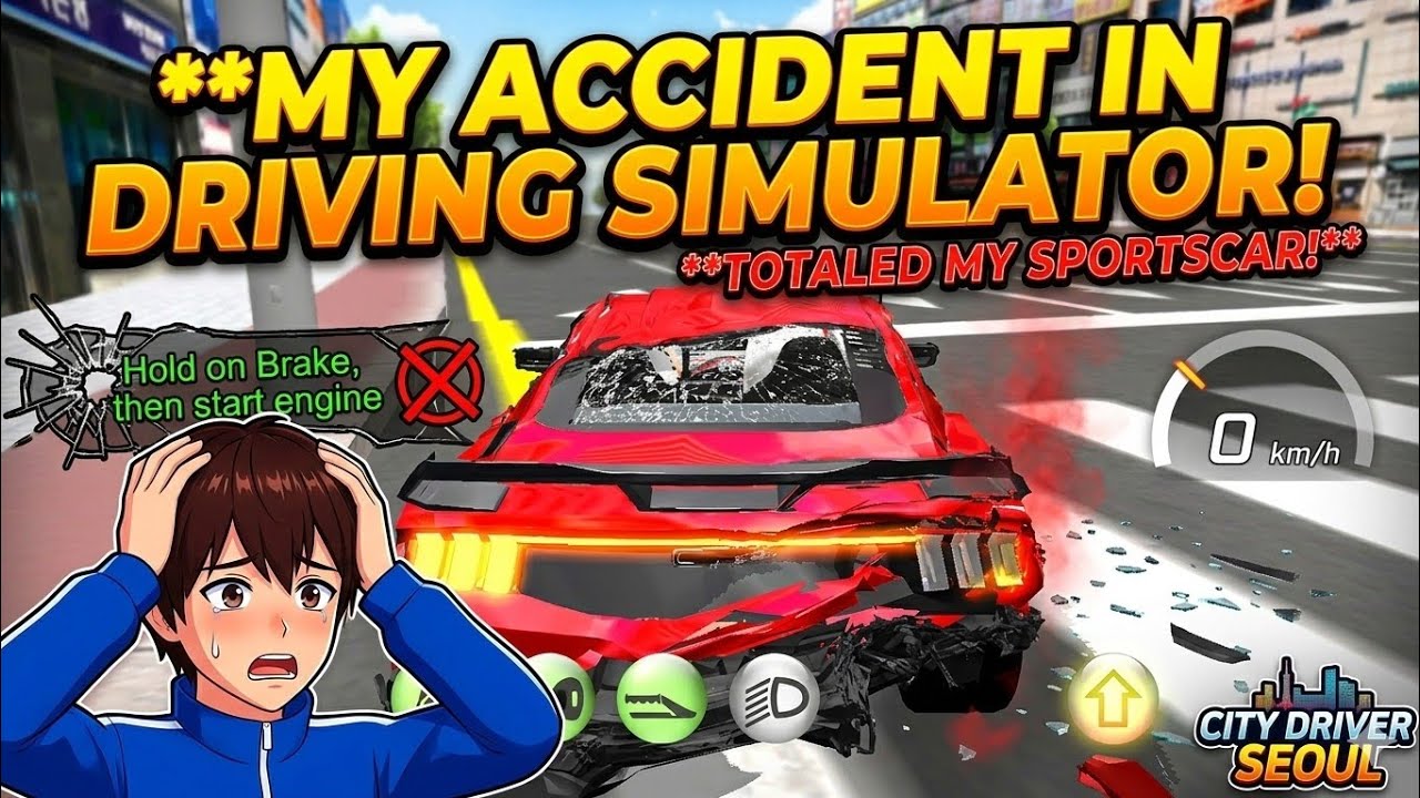 My Sports Car is Wrecked! | Extreme Driving Simulator 💥
