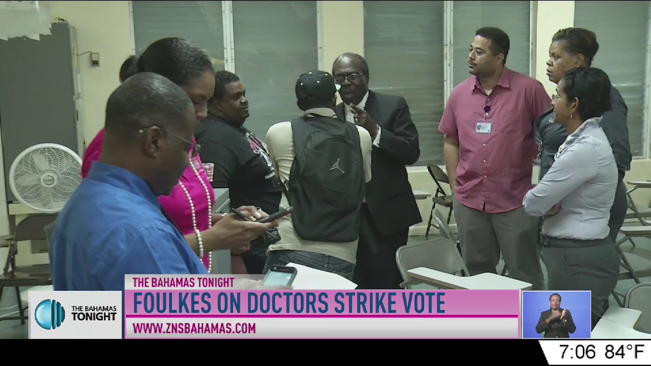LABOUR MINISTER ON DOCTORS STRIKE VOTE