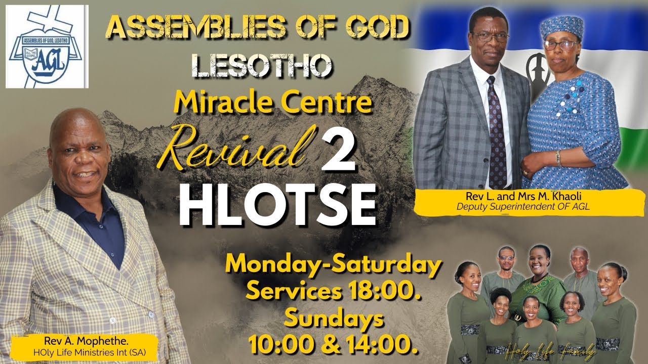 Lesotho Hlotse Revival 2024 | Rev A. Mophethe | Friday Service