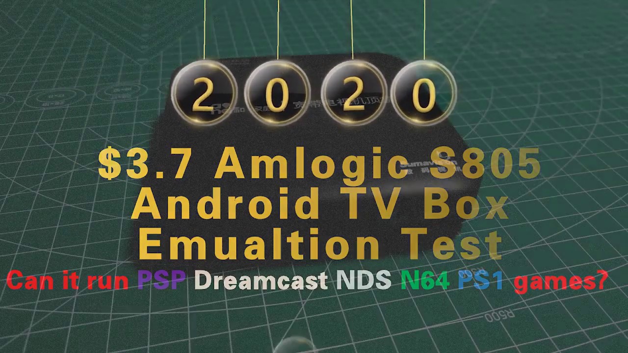 $3.7 Amlogic S805 TV BOX Emuation Test - It can emulate PSP, DS and MORE!