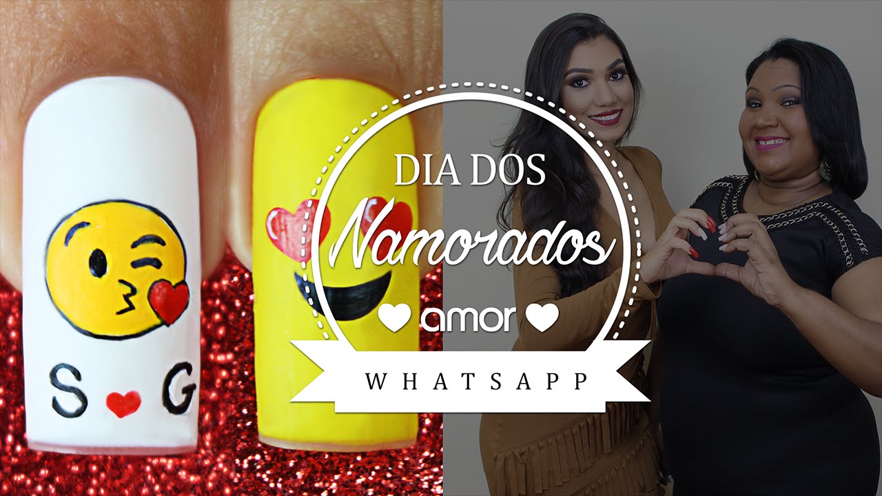 Unhas para o Dia dos namorados (Valentine Nails) | Cola na Villar