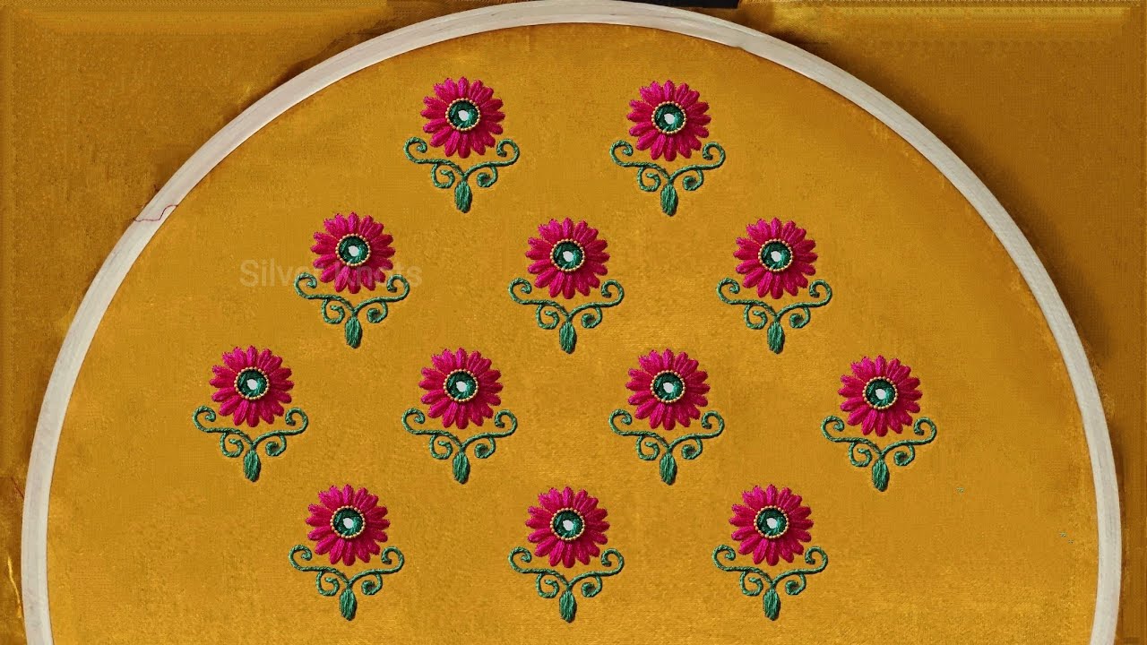 All Over Butta Design For Blouse/Dresses | All Over Butti Design For Stitched Blouse