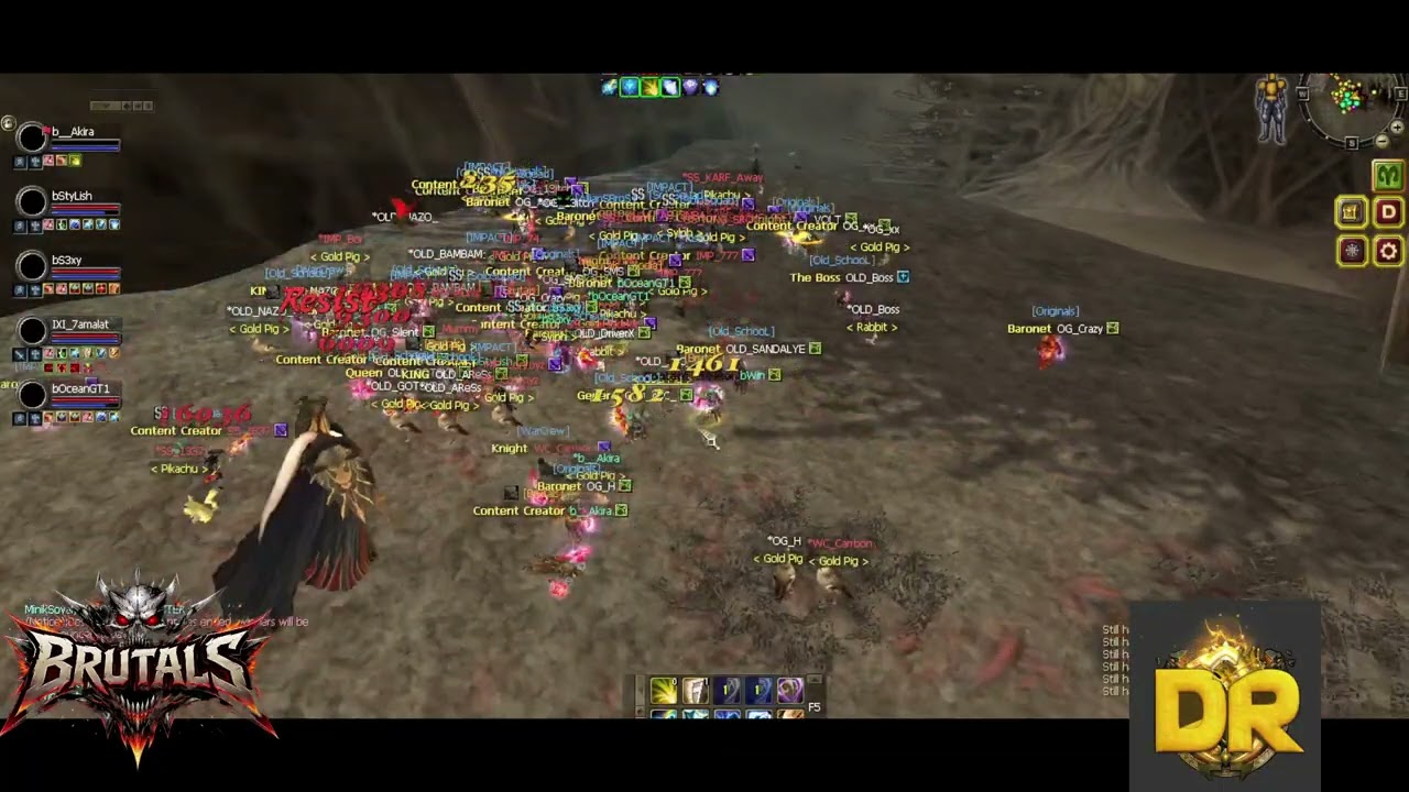 DuckRoad Online JobTemple  BRUTALS + PuB + Vitality Vs All Server
