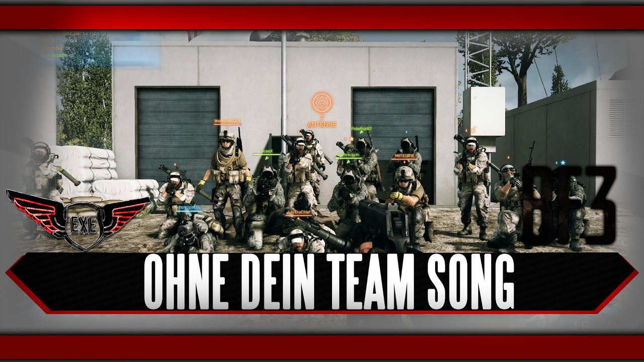 Ohne dein Team Battlefield 3 Song by Execute & Souljah