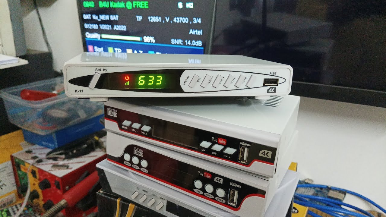 New forever HD set top box funcam set top box CROVVN SETUP MONTEZ SETUP BOX youtube Good working etc