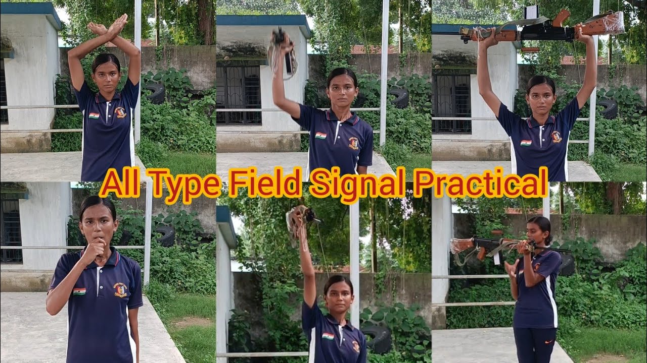 Field Signal Practical Demo for TSC Thal Sainik Camp